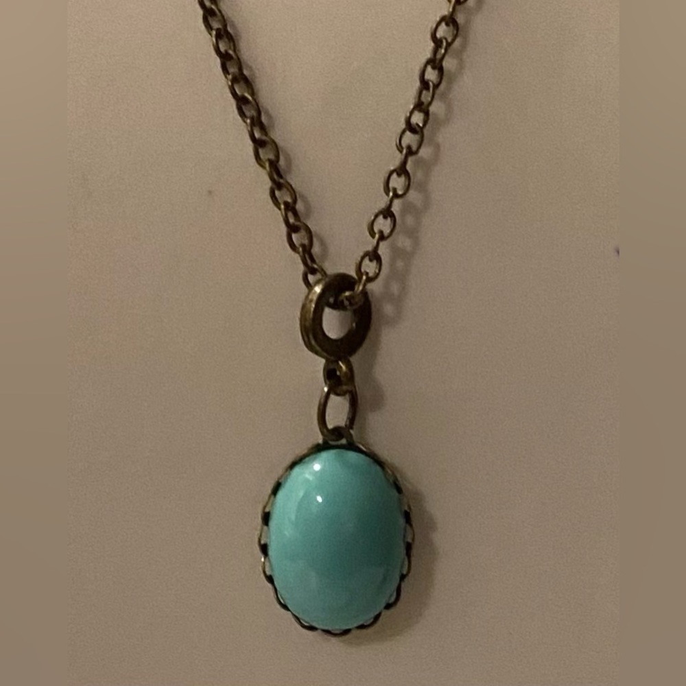 NEW Genuine Turquoise crystal necklace